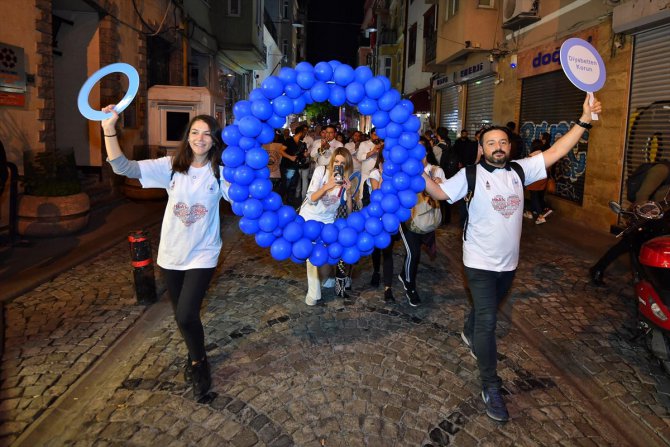 Beyoğlu'nda Dünya Diyabet Günü yürüyüşü
