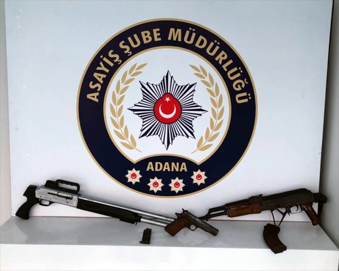 Adana'da iş yerlerine kalaşnikoflu saldırıyla ilgili bir kişi tutuklandı