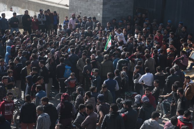 Bab'daki terör saldırısı protesto edildi