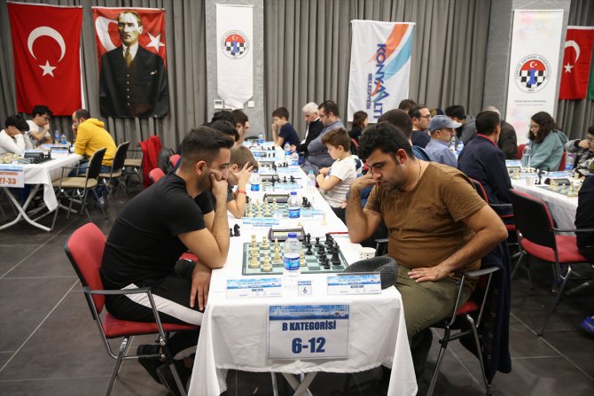 Konyaaltı Uluslararası Satranç Turnuvası başladı