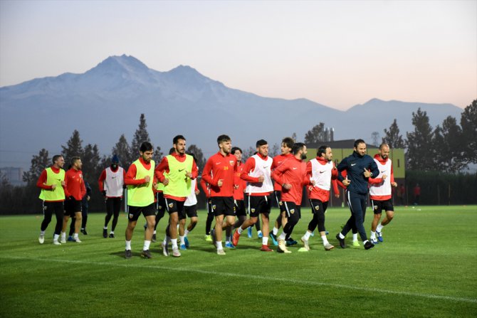 Kayserispor'da Sivasspor maçının hazırlıkları sürüyor