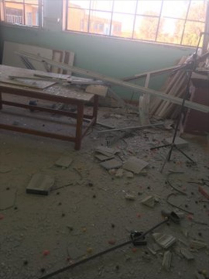 MSB: "PKK/YPG Tel Abyad'da okulu vurdu; 3 sivil hayatını kaybetti, 8 sivil yaralandı"