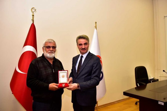 Malatya'da 47 Kıbrıs gazisine madalya ve berat takdim edildi