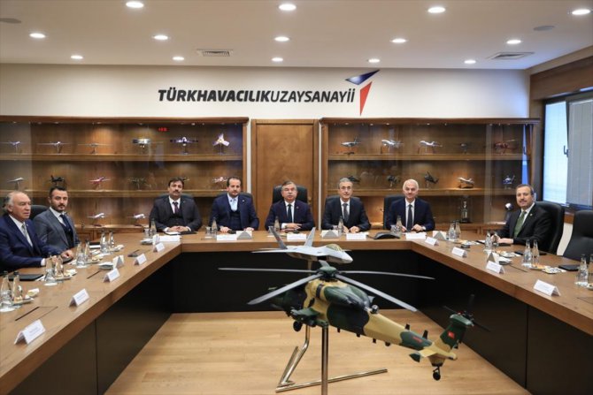 TBMM Milli Savunma Komisyon üyeleri TUSAŞ’ı ziyaret etti