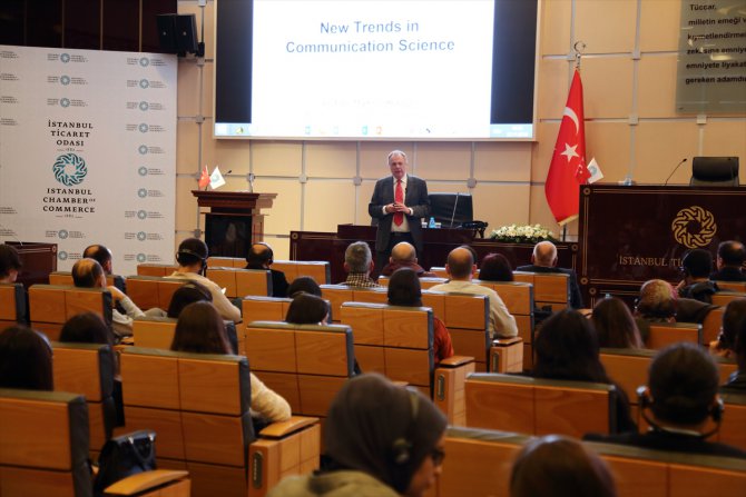 Prof. Dr. Martin Löffelholz, İstanbul Ticaret Odasında konferans verdi