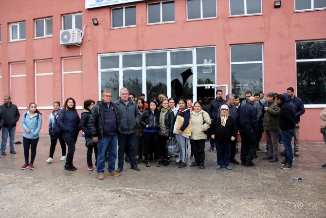 Edirne'de işçilerin maaşını ödemeyen patronun kaçtığı iddia edildi