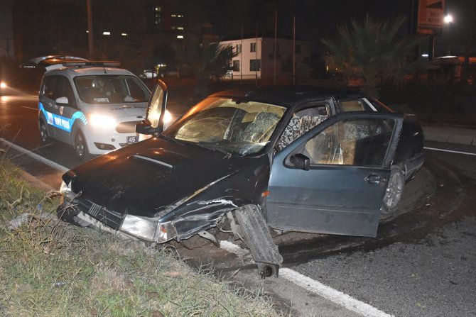 Manisa'da kaza yapan sürücü 240 promil alkollü çıktı