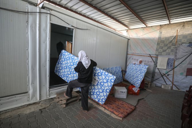TİKA'dan İsrail'in son Gazze saldırısında zarar gören 1100 aileye yardım