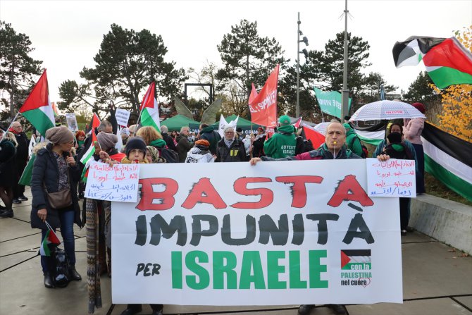Hollanda'da Filistin Halkıyla Uluslararası Dayanışma Günü