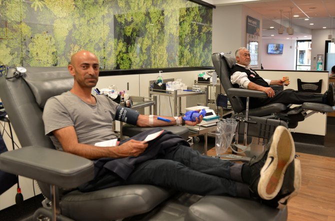Avustralya'daki Türklerden kan bağışı kampanyası