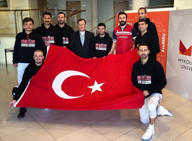 Ankara Barosu, Avrupa Avukatlar Basketbol Turnuvası'nda şampiyon oldu