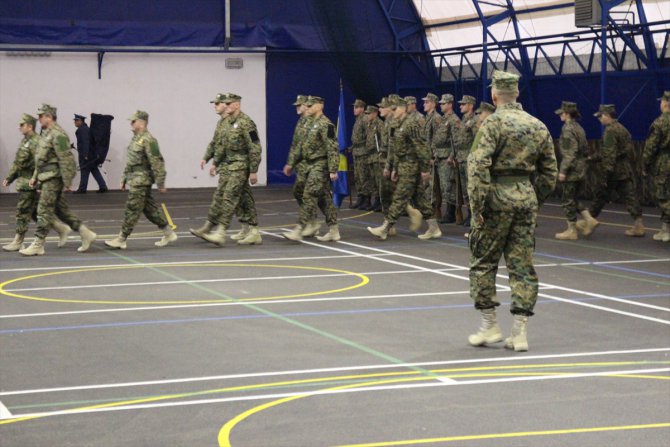 Bosna Hersekli 53 asker Afganistan'a uğurlandı