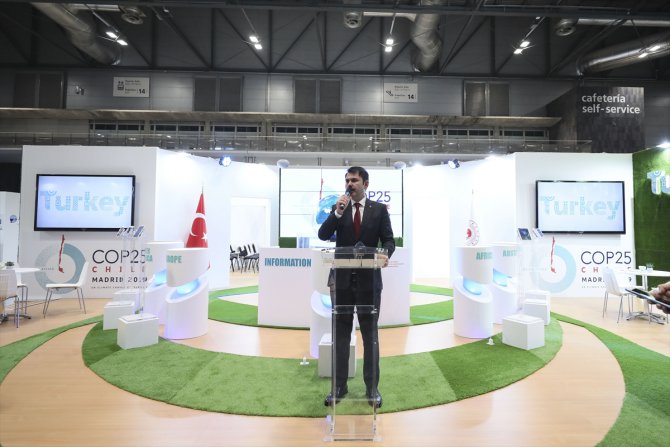 İklim Değişikliği Zirvesi'nde Türkiye standı açıldı