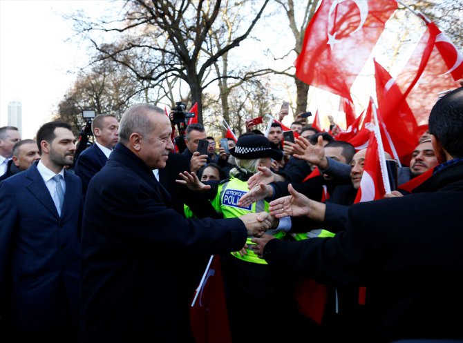 Cumhurbaşkanı Erdoğan, İngiltere'de