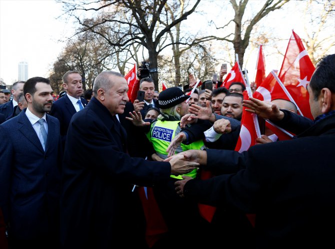 Cumhurbaşkanı Erdoğan, İngiltere'de