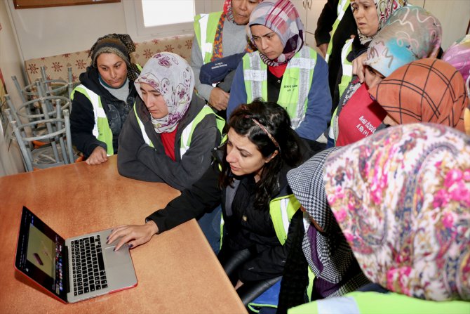 Kadın madenciler AA'nın "Yılın Fotoğrafları" oylamasına katıldı