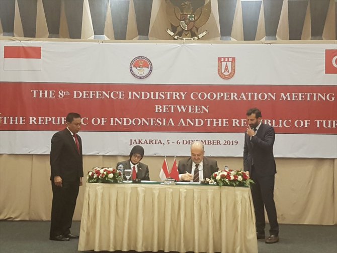 Endonezya ile Türkiye Savunma Sanayii İş Birliği Toplantısı düzenlendi