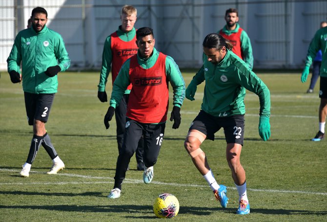 Konyaspor'da, Gaziantep Futbol Kulübü maçı hazırlıkları