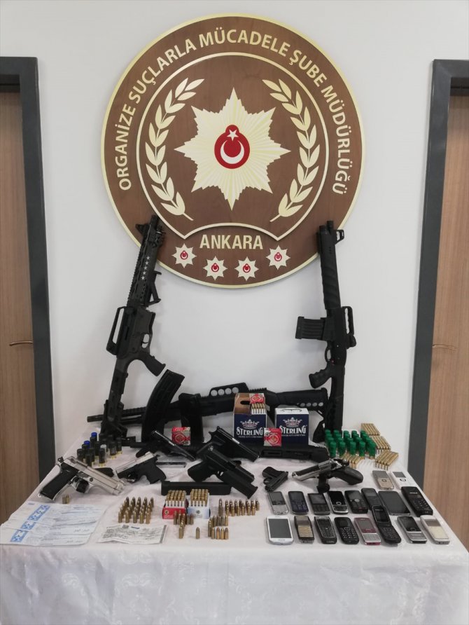 Ankara merkezli 5 ildeki organize suç örgütüne yönelik operasyon