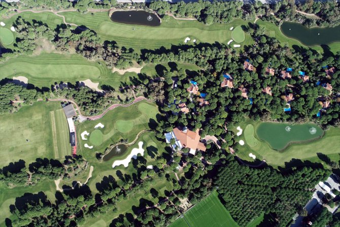 Antalya'daki golf sahaları, dünya liderlerini ağırlayacak