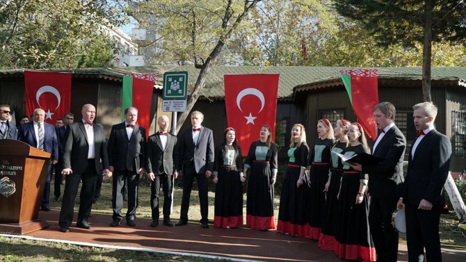Bakırköy'de "Belarus Dostuk Parkı" açıldı