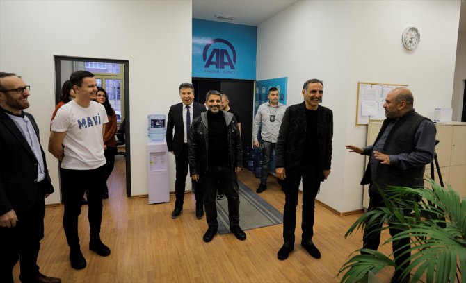 Oyuncu Gürkan Uygun, AA'nın "Yılın Fotoğrafları" oylamasına katıldı