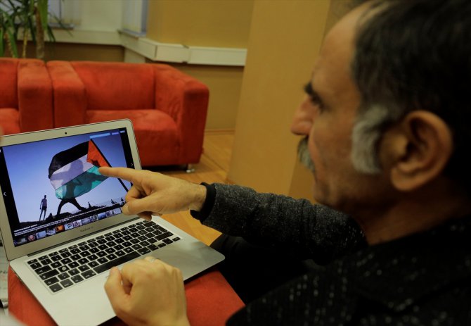 Oyuncu Gürkan Uygun, AA'nın "Yılın Fotoğrafları" oylamasına katıldı