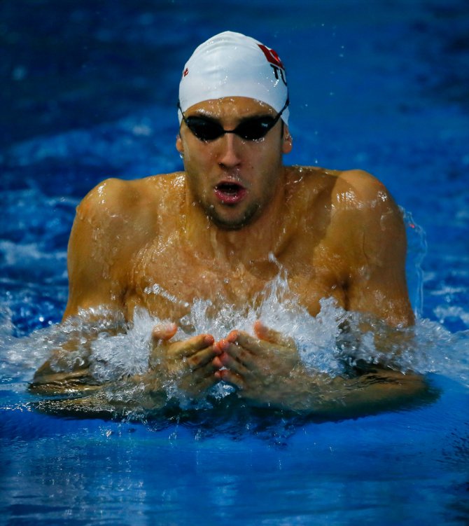 Avrupa ikincisi yüzücü Emre Sakçı'nın yeni hedefi olimpiyatlar