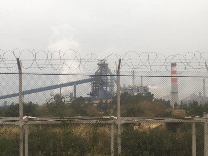 Hatay'da demir çelik fabrikasında patlama