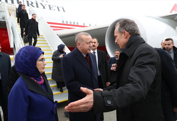 Cumhurbaşkanı Erdoğan, İsviçre'de