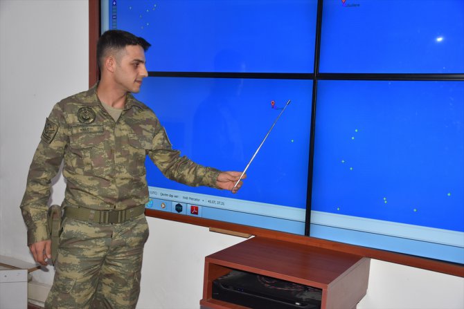 Şırnak'ta sınır birliklerine paratoner sistemi kuruldu