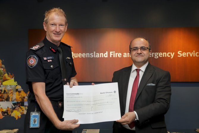 Avustralya'daki Türklerden yangın mağdurlarına 14 bin 500 dolar yardım