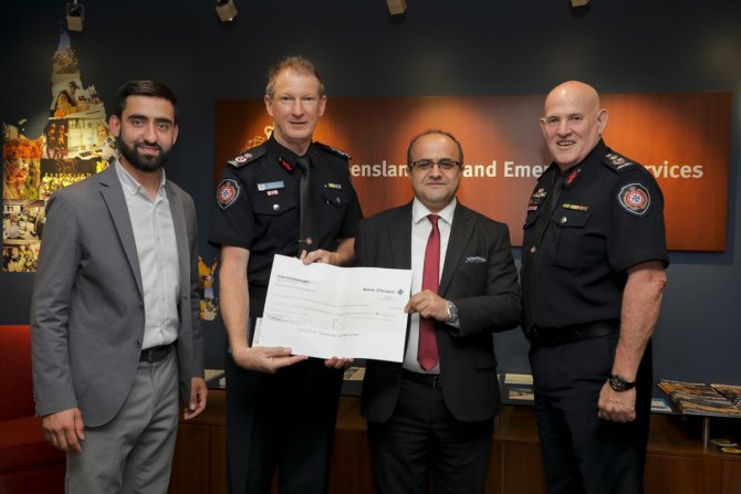 Avustralya'daki Türklerden yangın mağdurlarına 14 bin 500 dolar yardım
