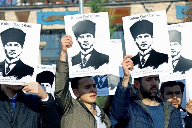 Atatürk'ün Kayseri'ye gelişinin 100. yılı etkinliklerle kutlandı