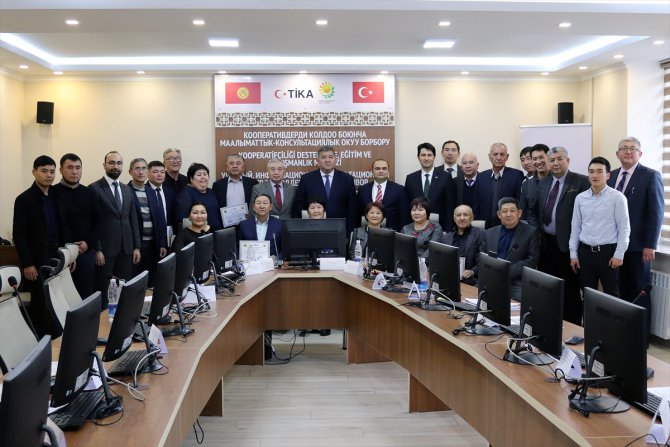 TİKA'nın Kırgızistan'da kooperatifçiliğin gelişmesine eğitim katkısı sürüyor