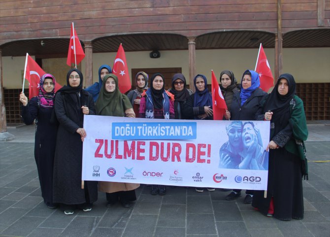 İHH'den Doğu Türkistan için "Sessiz Çığlık" eylemi