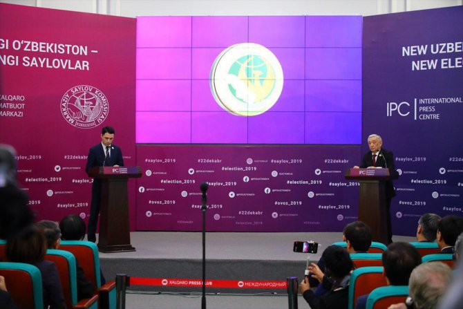 Özbekistan'daki genel seçimin sonuçları açıklandı