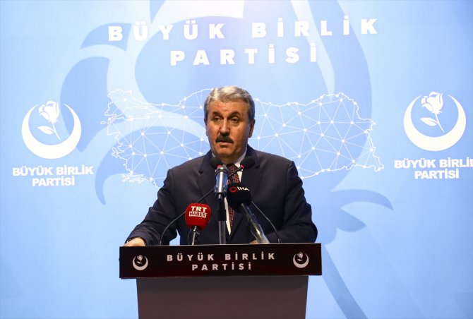 BBP Genel Başkanı Destici: "Doğu Akdeniz'deki adımlar bazı ülkeleri rahatsız etti"