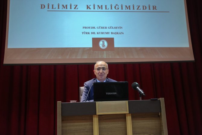 TDK Başkanı Gülsevin: "Türk dili dediğimiz ırmak coşkun bir sel haline gelmiştir"