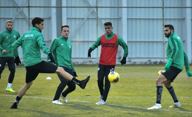 Konyaspor, Alanyaspor maçı hazırlıklarına başladı