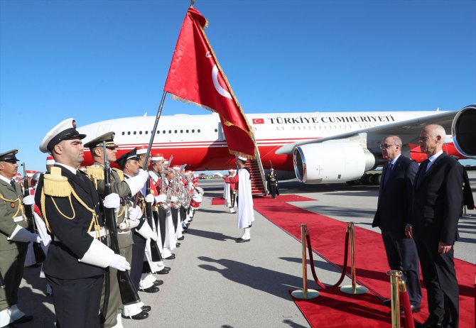 Cumhurbaşkanı Erdoğan, Tunus'ta