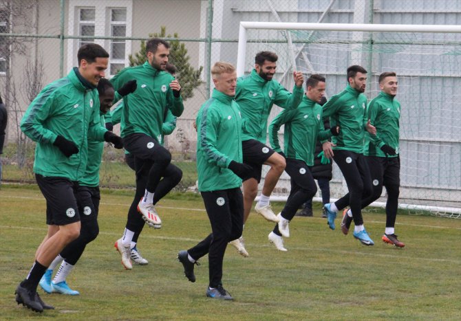 Konyaspor'da Alanyaspor maçı hazırlıkları