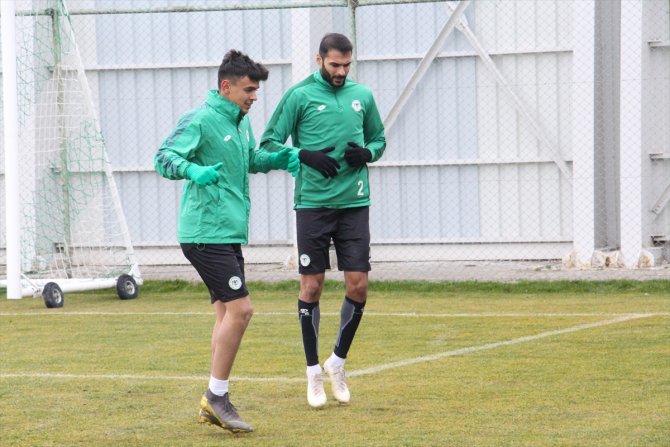 Konyaspor'da Alanyaspor maçı hazırlıkları
