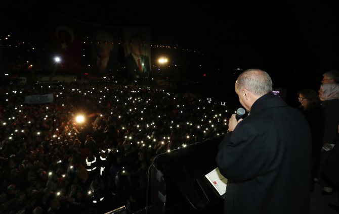 Cumhurbaşkanı Erdoğan, Hereke'de halka hitap etti: (3)