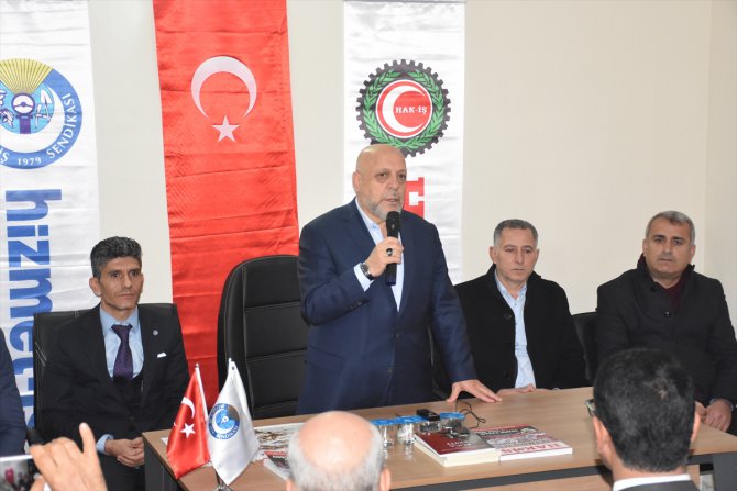 Hak-İş Genel Başkanı Mahmut Arslan'dan teröre karşı birlik ve beraberlik mesajı: