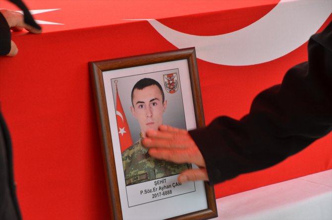 Şehit Ayhan Çam, Çorum'da son yolculuğuna uğurlandı