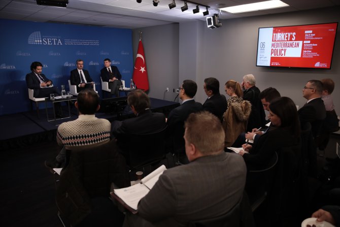 Washington'da Türkiye'nin Doğu Akdeniz politikası anlatıldı