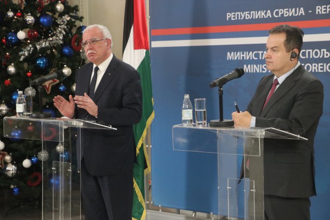 Filistin, Sırbistan ile ilişkilerini geliştirmek istiyor