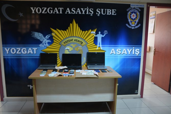 Yozgat'ta sahte bahis kuponuyla dolandırıcılık yaptıkları iddiasıyla 6 zanlı yakalandı