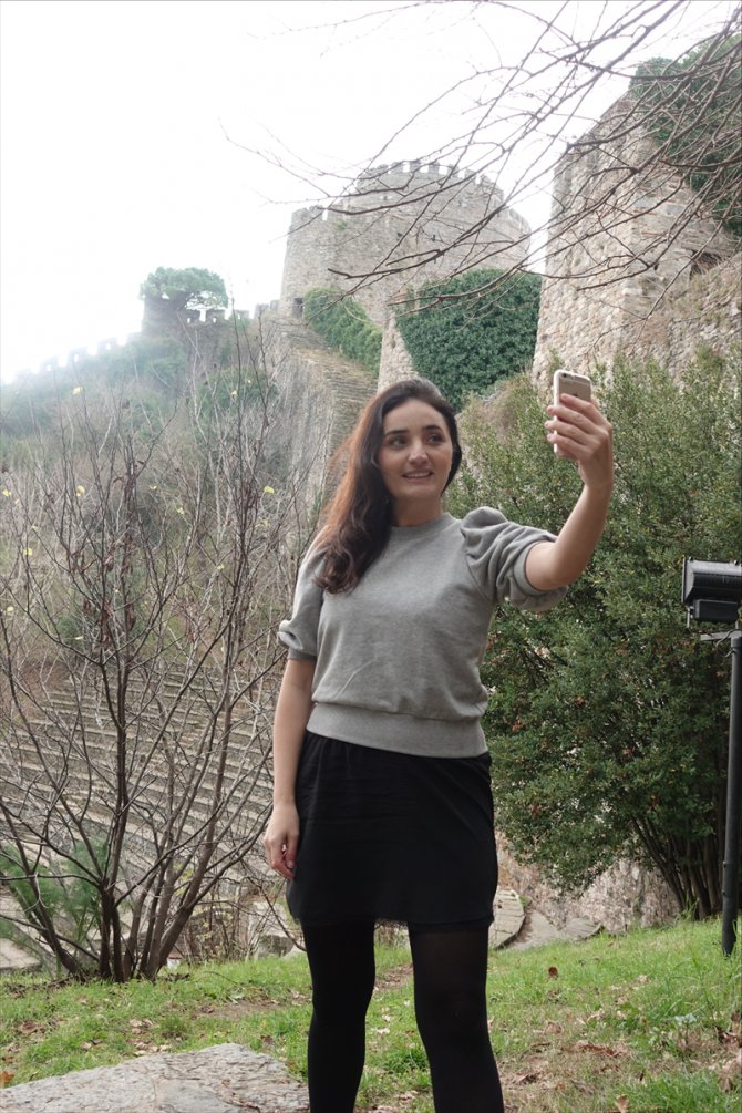 Fadik Sevin Atasoy, Uluslararası Müzede Selfie Günü etkinliğine katıldı